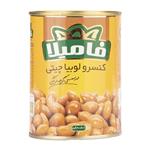 کنسرو لوبیا چیتی در سس گوجه فرنگی فامیلا 380 گرم