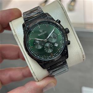 ساعت مردانه واتسون مشکی ص سبز w1173