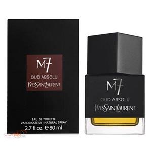 ادو تویلت مردانه ایو سن لوران مدل ام 7 عود ابسولو حجم 80 میلی لیتر Yves Saint Laurent M7 Oud Absolu Eau De Toilette For Men 80ml