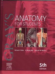 grays anatomy for students اناتومی خاکستری برای دانش اموزان ویرایش 5 پنجم 2024 
