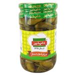 خیارشور ممتاز شیشه دلپذیر 650 گرم