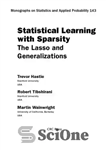 دانلود کتاب Statistical Learning with Sparsity. The Lasso and Generalizations – یادگیری آماری با پراکندگی. کمند و تعمیم ها