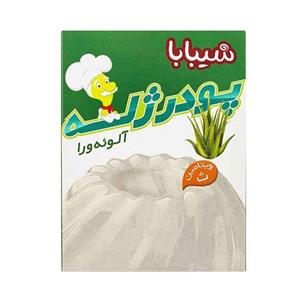 پودر ژله با طعم آلوئه ورا شیبابا 100 گرم