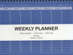 پلنر هفتگی WEEKLY PLANNER