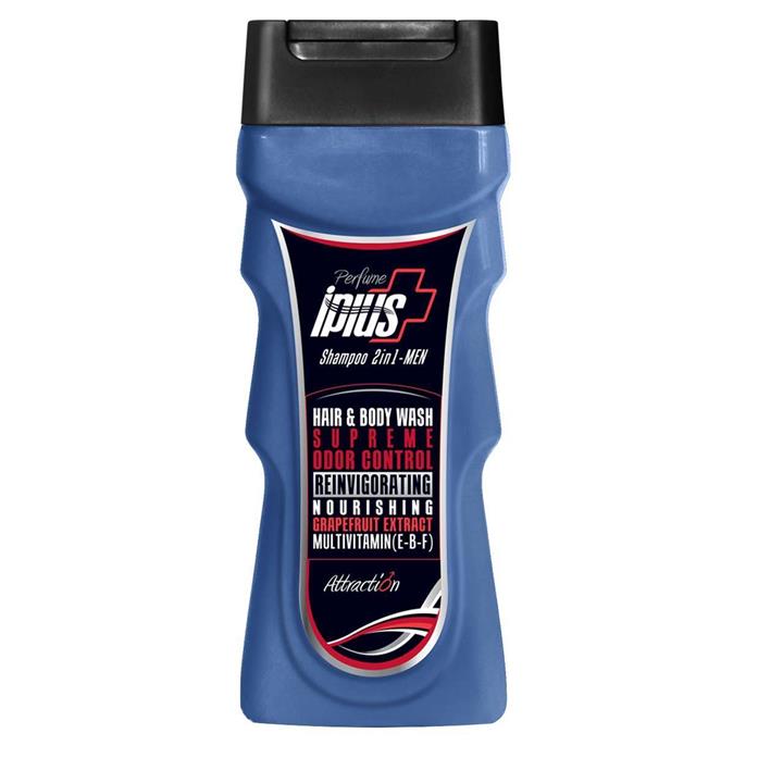 شامپو سر و بدن معطر آقایان آی پلاس مدل Reinvigorating حجم 250 میلی لیتر