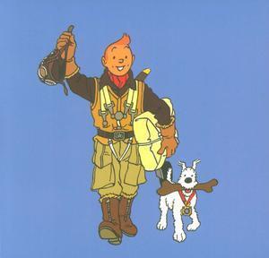 دفتر یادداشت خط دار تن تن (۵ طرح)