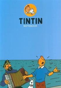 دفتر یادداشت خط دار تن تن (آبی، کد ۲۰۲)