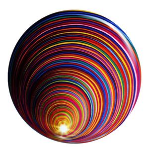 پیکسل طرح دایره های تو در تو رنگی کد MA126