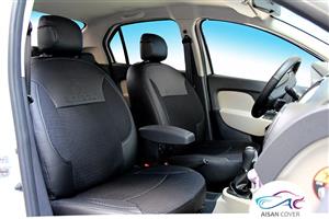 Aisan Renault Symbol  seat Cover روکش صندلی  چرم و تور رنو سیمبل برند آیسان