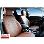 Aisan Hyundai Santafe IX45 seat Cover روکش صندلی چرم هیوندای سانتافه IX45 برند آیسان