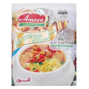 سوپ ورمیشل و مرغ آمون مقدار 65 گرم Amoon Vermicelli And Chicken Soup 65gr