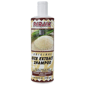شامپو پرژک مدل Rice Extract مقدار 450 میلی لیتر Parjak Rice Extract Shampoo 450 ml