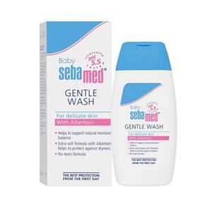 شامپو بدن کودک سبامد مدل GENTLE WASH حجم 200 میلی لیتر 