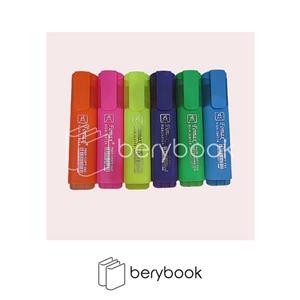 fomax / هایلایتر / فلورسنت / آبی / سبز / صورتی / نارنجی / زرد / بنفش / F-6688