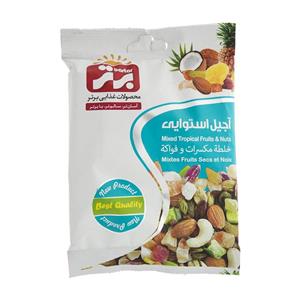 آجیل استوایی برتر 125 گرم Bartar Mix Tropical Fruits And Nuts 125Gr