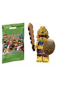 71029 Minifigure Series 21 8 - Ancient Warrior Minifigure لگو  LEGO brck104