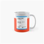 ماگ نوین نقش طرح Cell Media Caffeine Novelty Science Mug