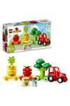 ® DUPLO® First Fruit Vegetable Tractor 10982 مجموعه ساخت اسباب بازی آموزشی برای پیش دبستانی (19 عدد) لگو LEGO 