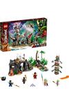 ست ساخت و ساز NINJAGO Watchmen's Village 71747 NINJAGO Ninja Playset با حضور کول، جی و کای (632 قطعه) لگو  LEGO RS-L-71747