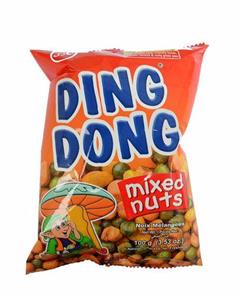 آجیل مخلوط مغزها دینگ دونگ DING DONG با طعم ساده 