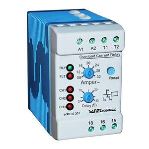 رله کنترل بار 5 الی 55 آمپر صانت الکترونیک مدل S-301 MAX