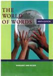 the world of words ninth rdition ( د ورد آف وردز ویرایش نهم 9 )