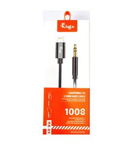 کابل AUX به لایتنینگ کینگ پلاس مدل HK-69