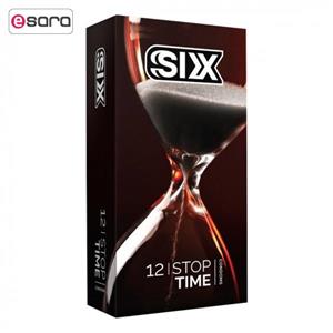 کاندوم سیکس مدل Stop Time بسته 12 عددی 