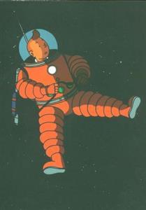 دفتر یادداشت بی خط تن تن (کوچک، مشکی)