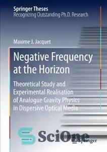 دانلود کتاب Negative Frequency at the Horizon – فرکانس منفی در افق