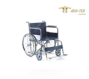 ویلچیر مکانیکی ساده استیل مدل wheelchair FS809