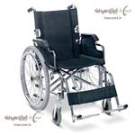 ویلچیر مکانیکی ساده استیل مدل wheelchair 908A
