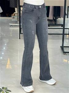 شلوار جین بوت کات کشی زنانه 3066