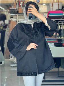 مانتو پتینه پشت لوزی ریسه ای مکس کارا کد 4001