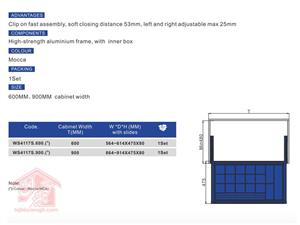 جای کمربند و زیورآلات قابل رگلاژ آرام بند 90 سانتی متر یونی هوپر مدل 4117 