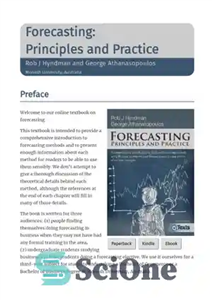 دانلود کتاب Forecasting: Principles and Practice – پیش بینی: اصول و تمرین