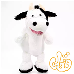 عروسک نمایشی گاو موزیکال پاگز ات پلی Cow Hand Puppet ST-PAP34