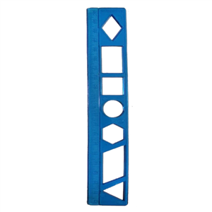 خط کش شابلون دار