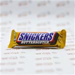 شکلات بار اسنیکرز SNICKERS مدل BUTTERSCOTCH 