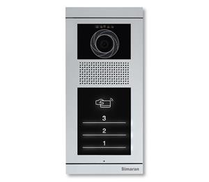 پنل تصویری سه واحدی Touch key کارتخوان سیماران مدل فرداد