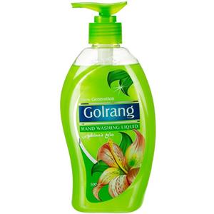 مایع دستشویی گلرنگ صدفی سبز  500 گرم Golrang Green Handwashing Liquid 500g