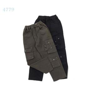 شلوار کتان دخترانه/پسرانه کارگو (کد 4779)