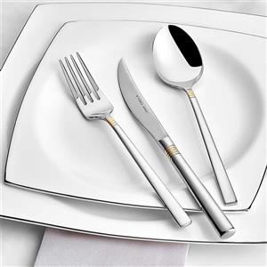 سرویس قاشق و چنگال 84 پارچه مدل NIL GOLD