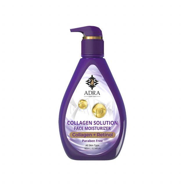 کرم آبرسان آدرا حاوی کلاژن و رتینول حجم 300 میلی لیتر