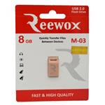 فلش مموری ریووکس 8gb مدل Reewox M03 Champagne