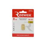 فلش مموری ریووکس 8gb مدل Reewox M02 Gold