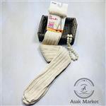 جوراب شلواری پنتی زنانه پاییزی گندمی کرمی