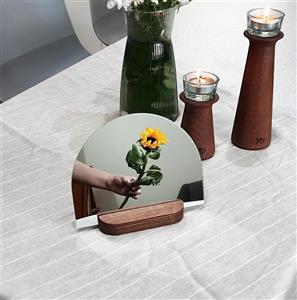 آینه با پایه چوبی کد5