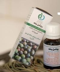محلول درمان ریزش سکه ای مو حاوی روغن بنه یا پسته کوهی