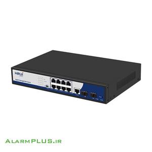 سوئیچ مدیریتی PoE مدل HR-AFGM-82NS اچ آر یو آی